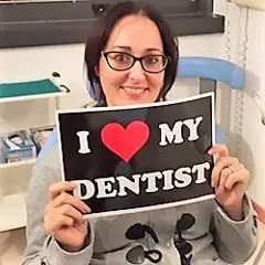 Paziente dello studio con la Dott.ssa Anna Ascoli