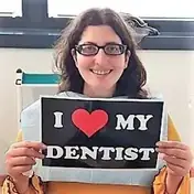 Paziente dello studio con la Dott.ssa Anna Ascoli